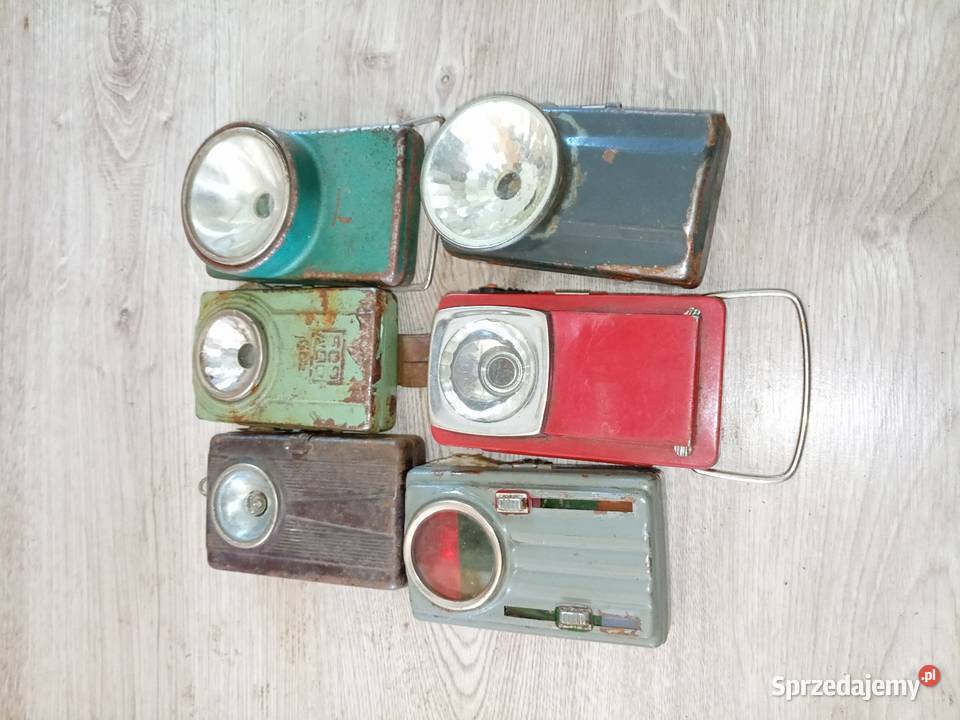 Latarka sygnałowa prl zestaw