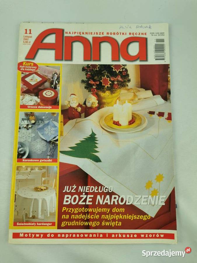 Czasopisma Anna Wiśniowa sprzedam