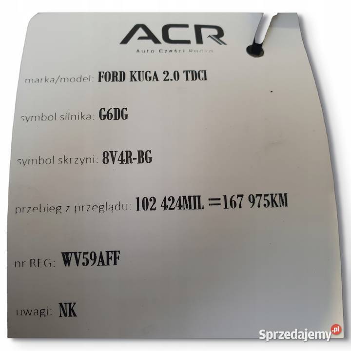 SPRĘŻARKA KLIMATYZACJI Ford Kuga 20 TDCI pompa Chełm