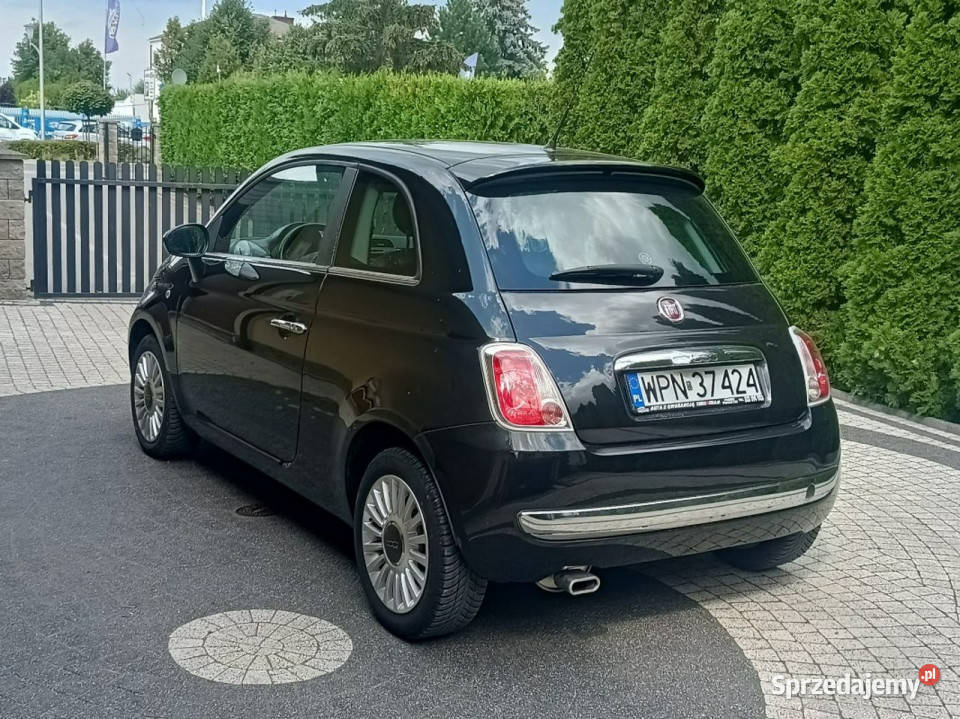 Fiat 500 Skóry Super Stan Klima 12 GWARANCJA nieuszkodzony mazowieckie Płońsk