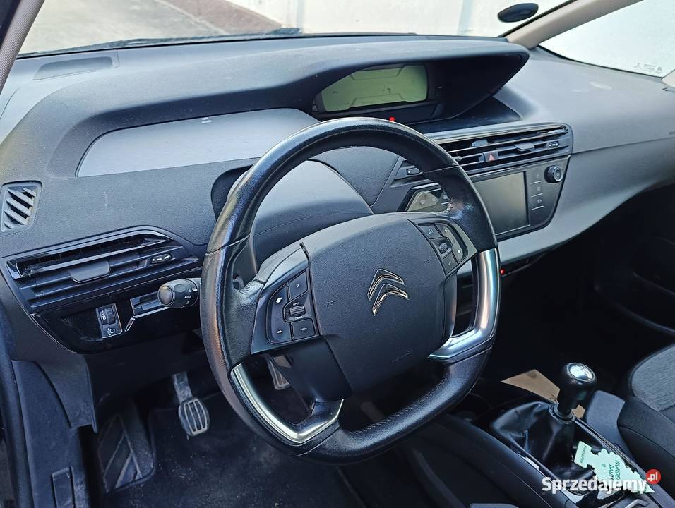 Citroen C4 Grand Picasso Spacetourer 12i 130 czarny wielkopolskie