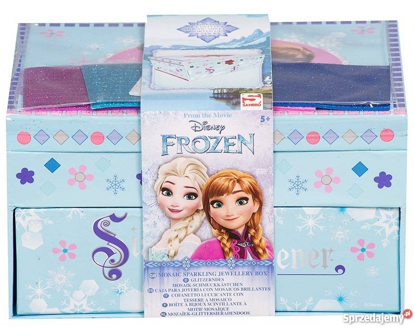 FROZEN Szkatułka Pudełko na Biżuterię do Pozostałe Mogilany