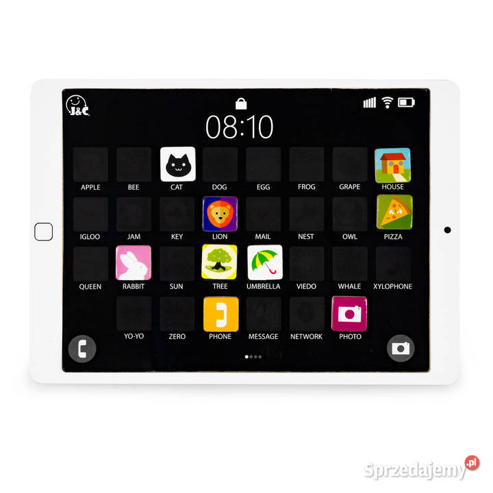 Drewniany tablet edukacyjny tablica magnetyczna Smogorzów
