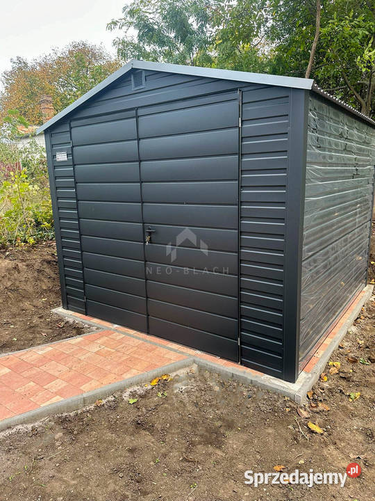 Schowek Domek ogrodowy 3x3m Brama dwuskrzydłowa kujawsko-pomorskie Grudziądz