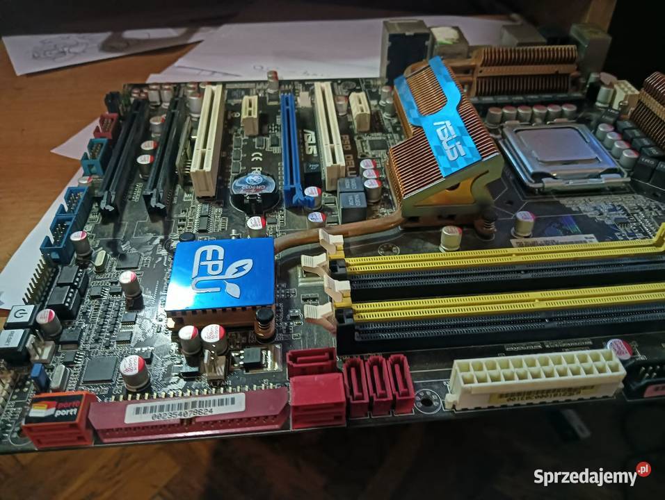 Płyta główna Asus P5QDeluxe LGA775 Intel C2Quad śląskie Imielin