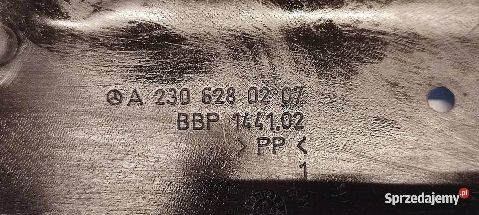 MERCEDES SL R230 OSŁONA LAMPY PRAWY PRZÓD sprzedam