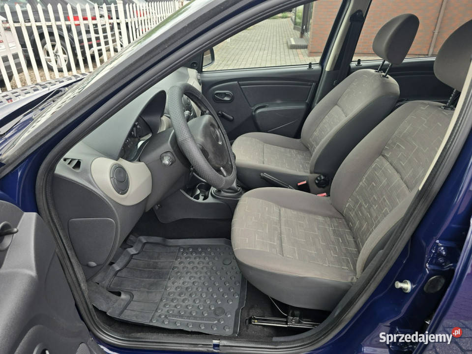 Dacia Sandero 12 75 Benzyna Jeden właściciel 10 ABS kujawsko-pomorskie Nasiegniewo