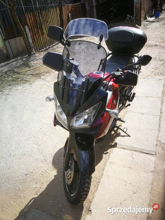 SUZUKI VSTROM DL 1000 doposażony kufry gmole manualna Białystok sprzedam