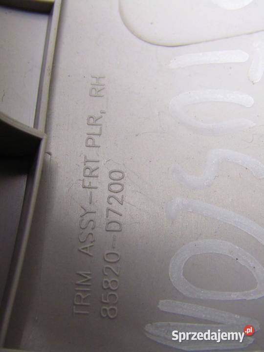 OSŁONA POSZYCIE SŁUPKA PRAWY PRZÓD HYUNDAI