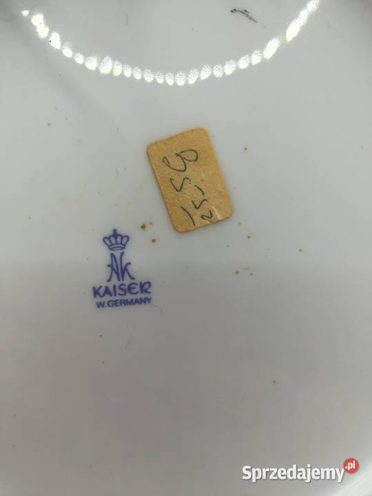 Talerz kolekcjonerski wiosenne kwiatki bratki Zamość