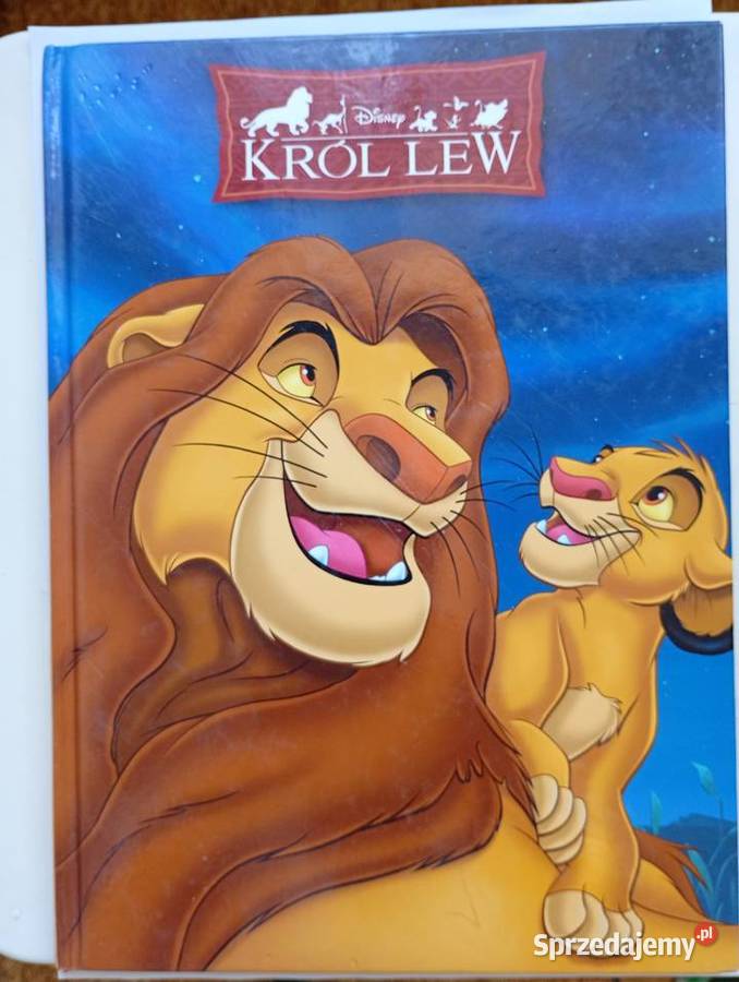 Krół Lew Disney mazowieckie Warszawa sprzedam