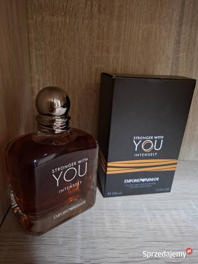 Armani stronger with you 100ml łódzkie Sieradz
