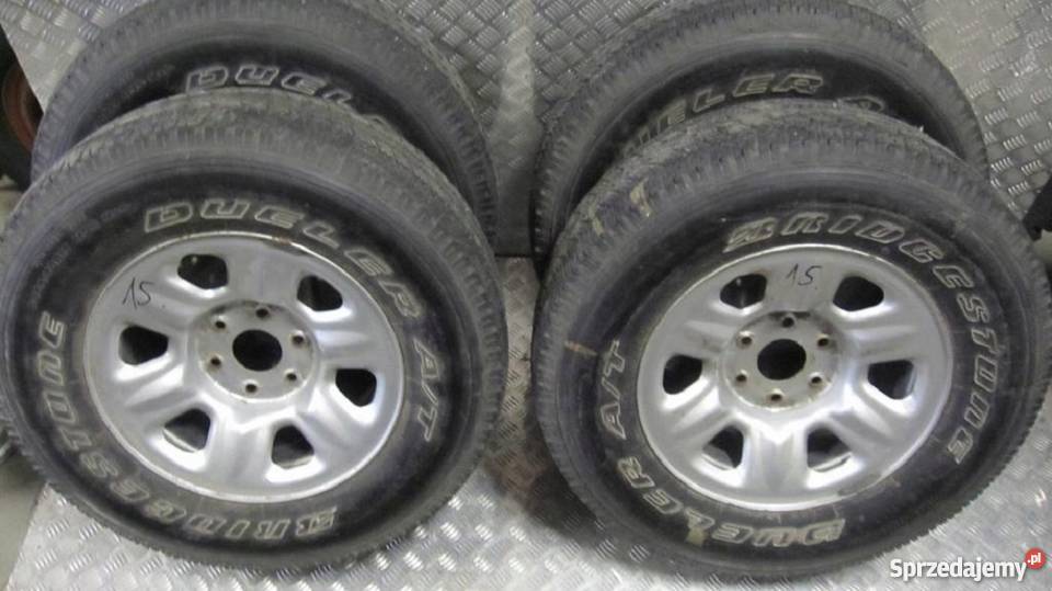 KOMPLET FELGI OPONY 17 NISSAN TITAN ORYGINAŁ Nowy Tomyśl sprzedam
