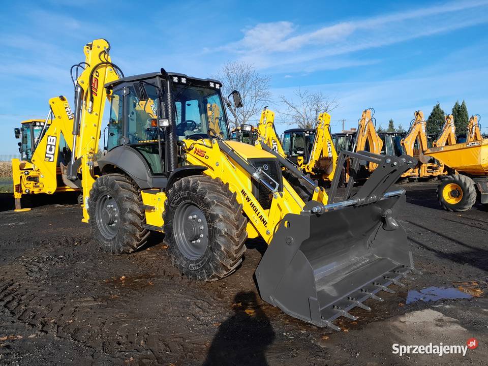 HOLLAND B115D 2025R KOPARKOŁADOWARKA CASE CAT Krotoszyn