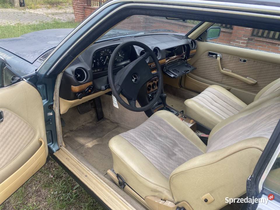Mercedes 123 beczka 28 coupe nieuszkodzony Parczew