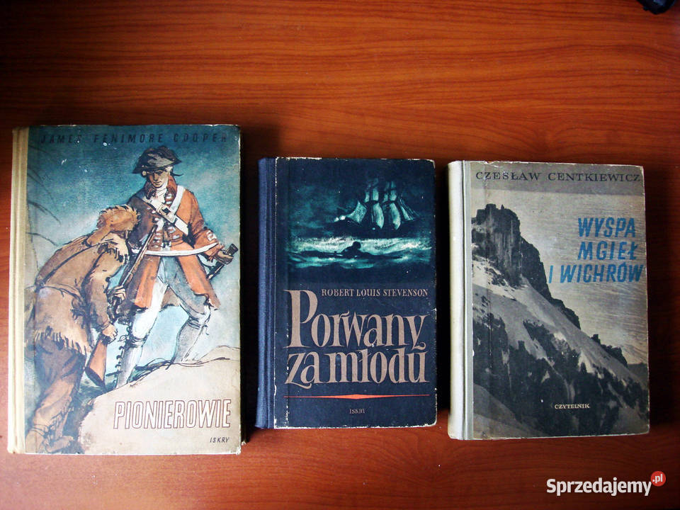 Pionierowie Cooper Porwany młodu Stevenson Proza i poezja Kielce