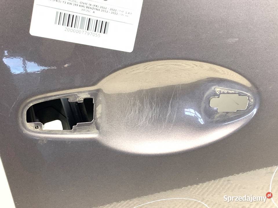 DRZWI PRAWY PRZÓD HONDA CIVIC IX Hatchback Urban podkarpackie