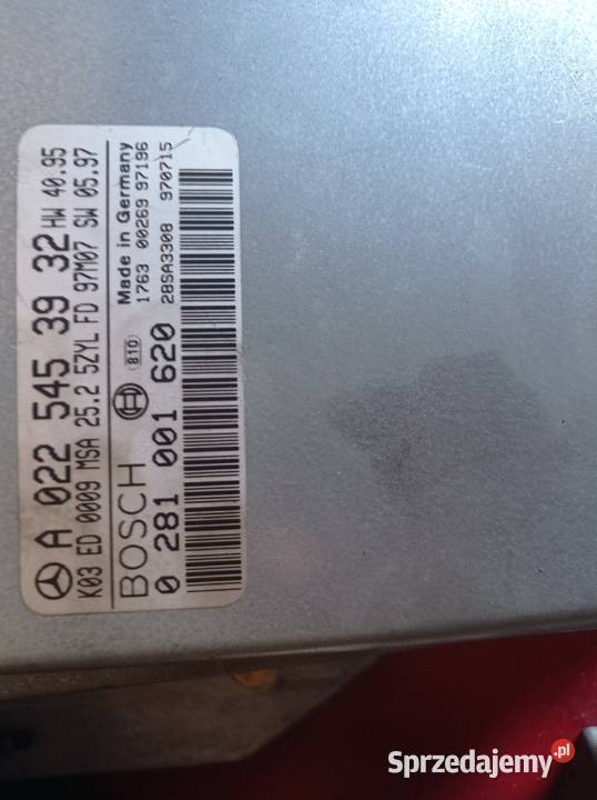 Mercedes w210 stacyjka kluczyk sterownik Włocławek