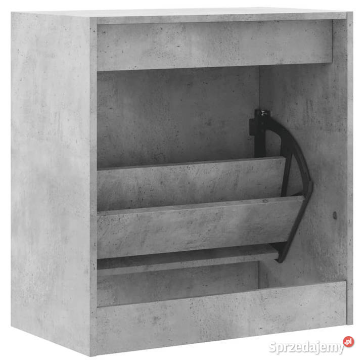 Szafka na buty szarość betonu 60x34x635 WM839941 Warszawa