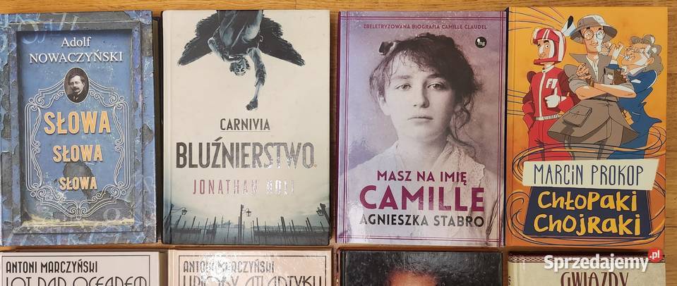 Zestaw 22 książek różnych autorów Warszawa