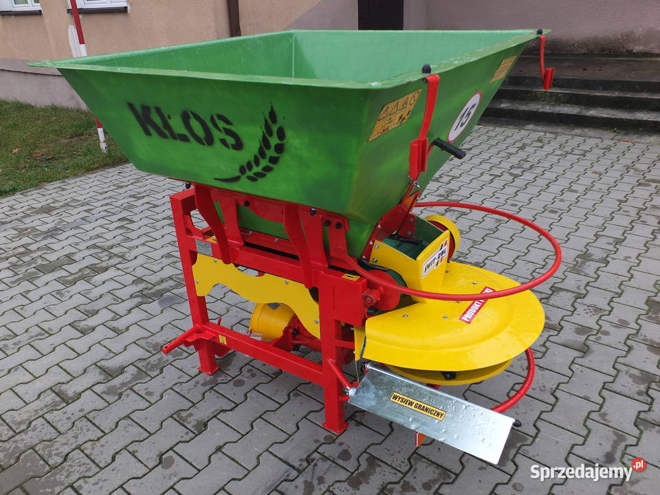 Rozsiewacz na taśmę 300 400 600 800 lejek KŁOS