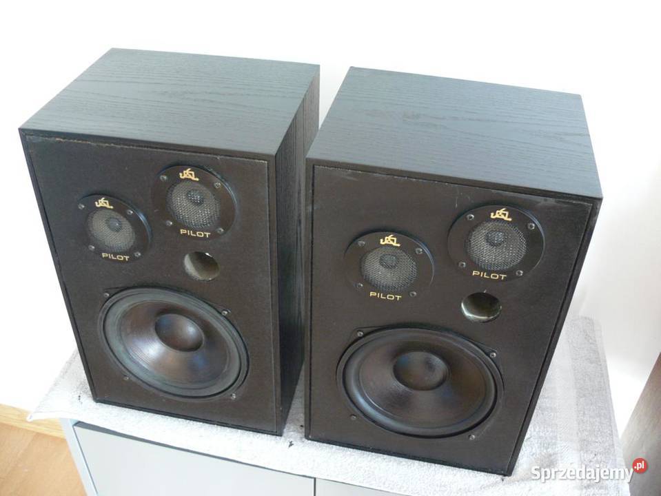 Mocne Kolumny Pilot 2 x 120 wat Vintage WYSYŁKA podkarpackie Jasło