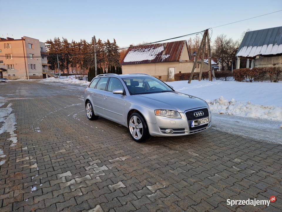 Audi A4 B7 Avant 20 TDI Grzane fotele Alu18 reflektory ksenonowe Ryglice