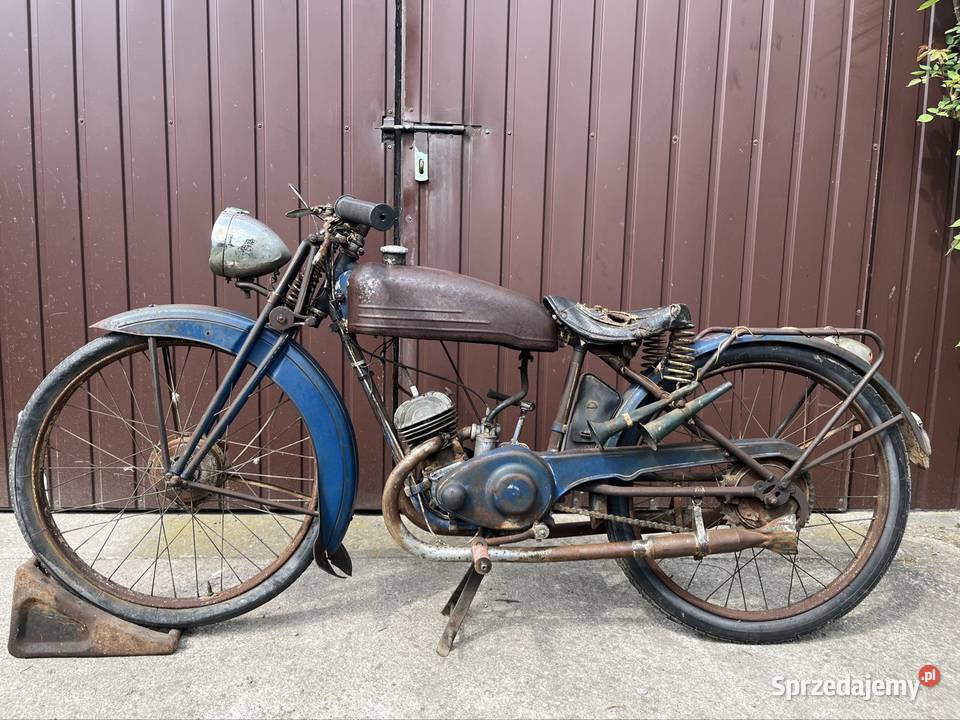 Oryginalny przedwojenny Monet Goyon Villiers Rok produkcji 1937 łódzkie Żychlin