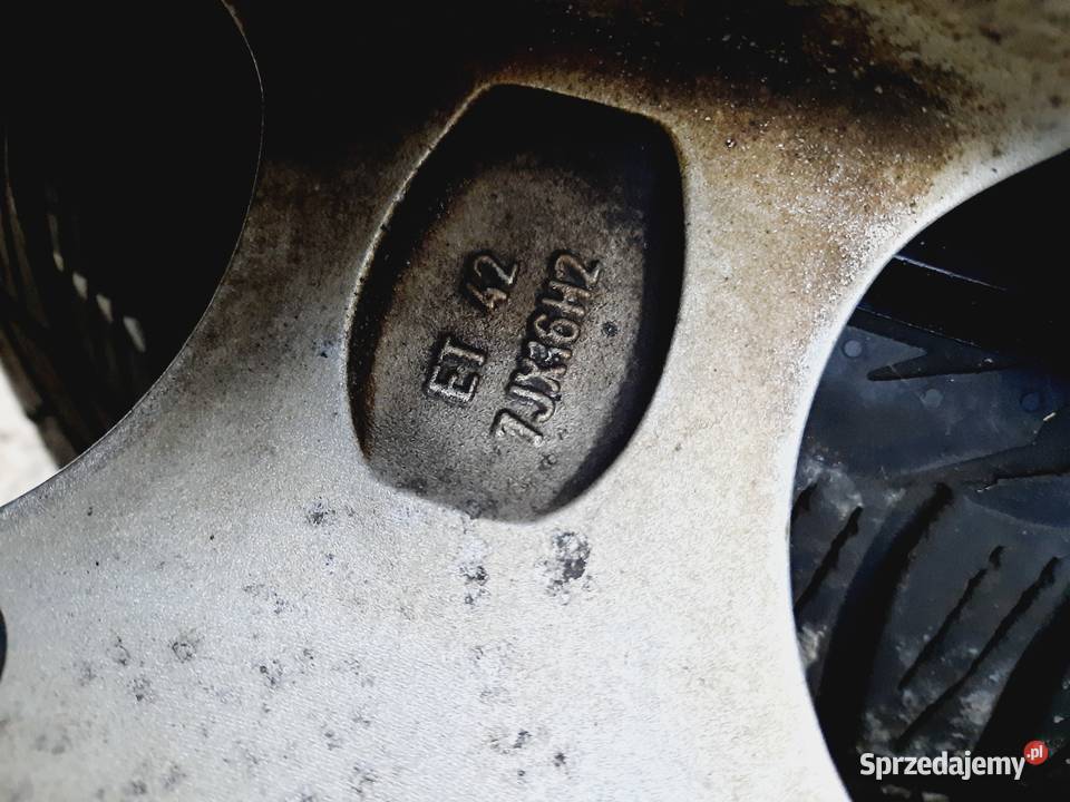 Felgi aluminiowe 7J 16 5X112 AUDI A4 B6 B7 A6 C5 Szczerbice sprzedam