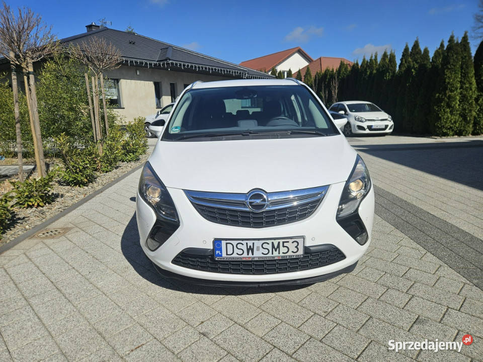 Opel Zafira 20 165 7 osobowy bagażnik na rowery biały Zafira dolnośląskie Strzegom