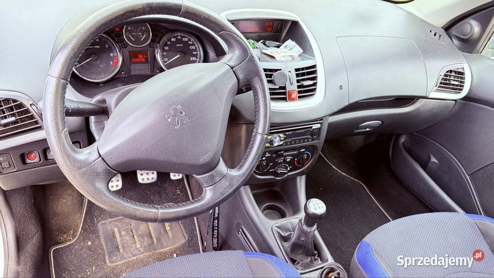 Peugeot 206 12 benzynaLPG 2012 Peugeot Ełk