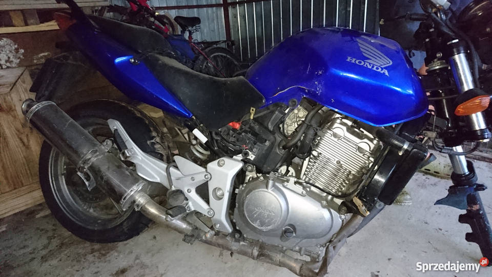 Honda CB500 powypadkowa zarejestrowana Rok produkcji 2005 Iława sprzedam