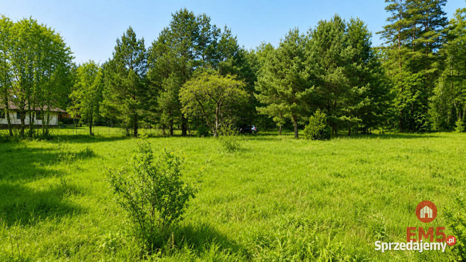 sprzedaży działki Pieńki 1792m2 podlaskie