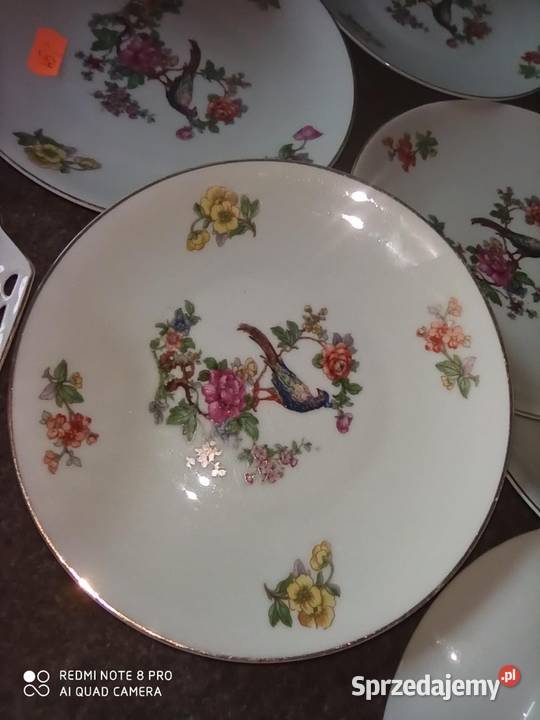 Dzbanek z pawiem Bez sygnatury pomorskie Gdańsk