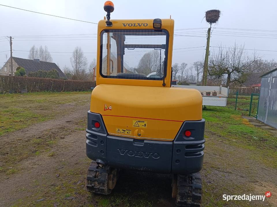 VOLVO EC 25 minikoparka Rok produkcji 2003 Chociwel