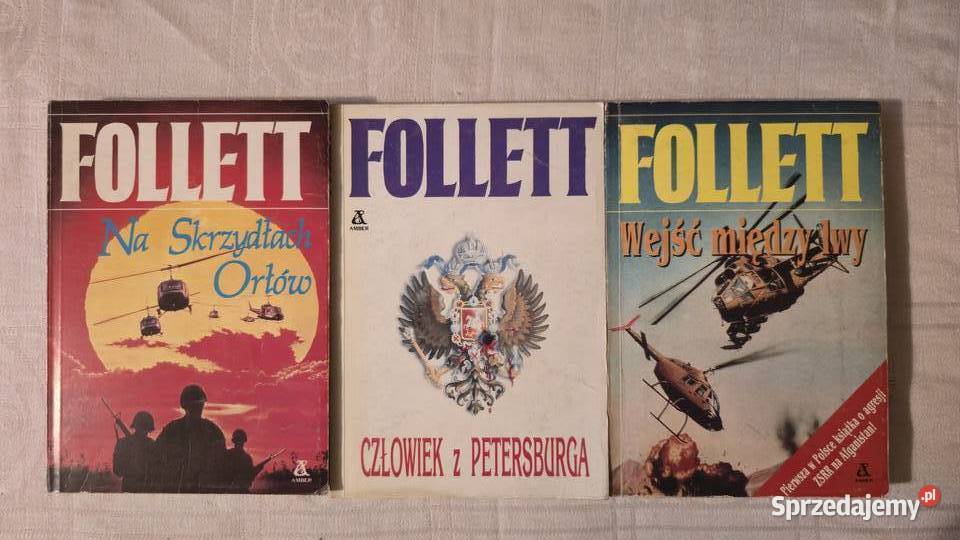 Ken Follett zeataw książek 18 Gliwice sprzedam