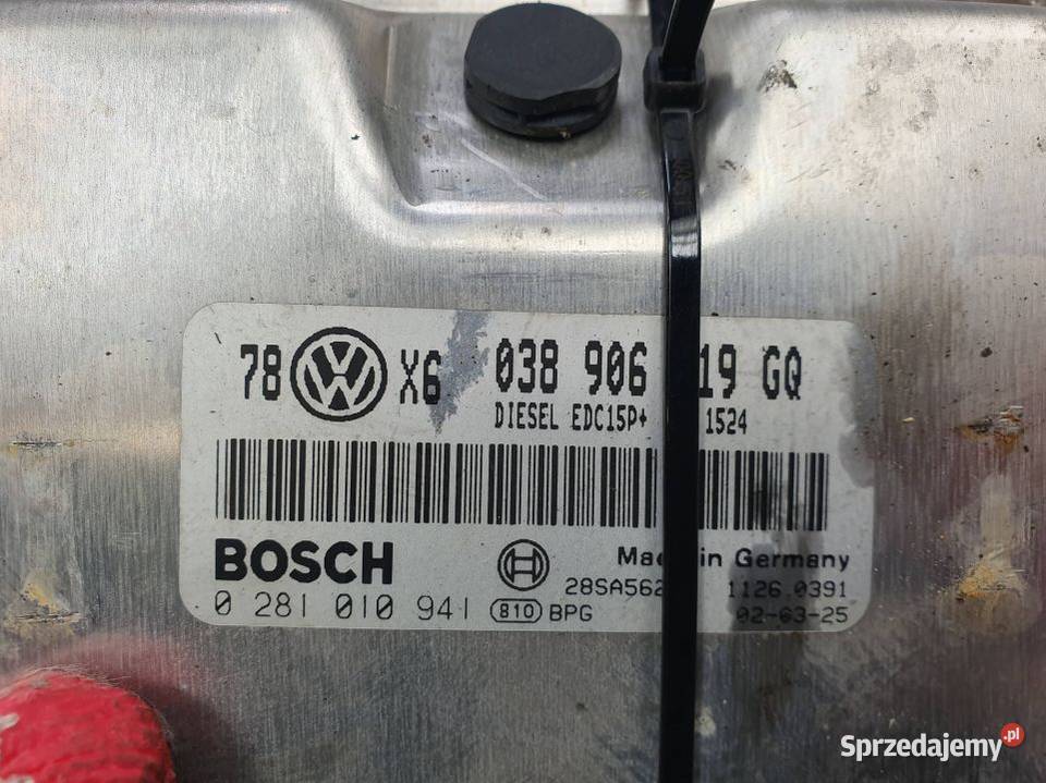 KOMPUTER SILNIKA ECU VOLKSWAGEN PASSAT B5 LIFT Pozostałe Pozostałe Lipno
