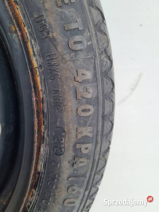 KOŁO DOJAZDOWE Opel Astra J Zafira C dojazdówka lubelskie Chełm