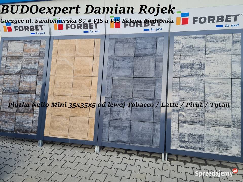 Nowoczesna płyta tarasowa XL Forbet Gigante Gorzyce