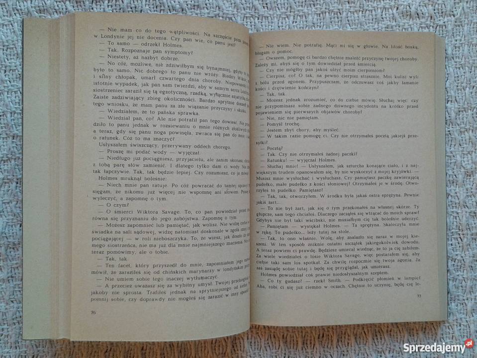 Przygody Sherlocka Holmesa Artur Conan Doyle Białystok sprzedam