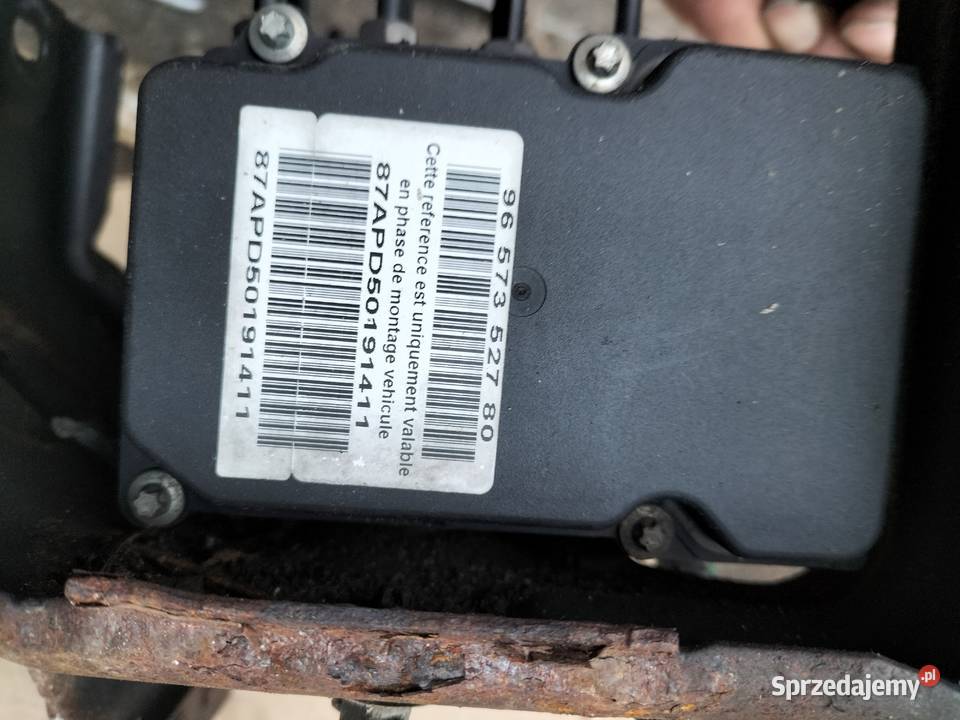 CITROEN C4 16HDI POMPA ABS STEROWNIK Układ hamulcowy Kamień-Kolonia