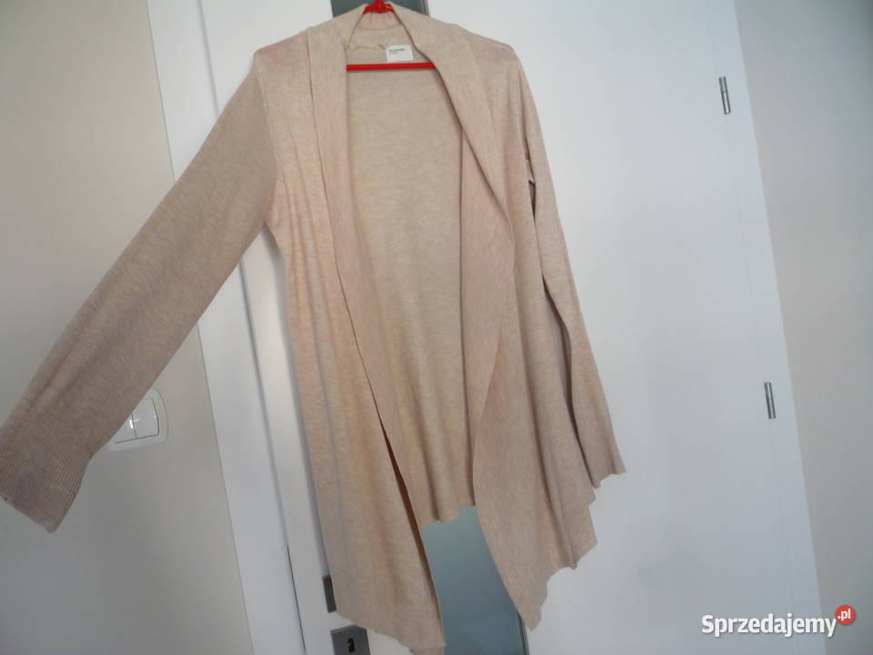 Reserved 40L 42XL Beżowy kardigan Sweter Swetry i golfy zachodniopomorskie Szczecin