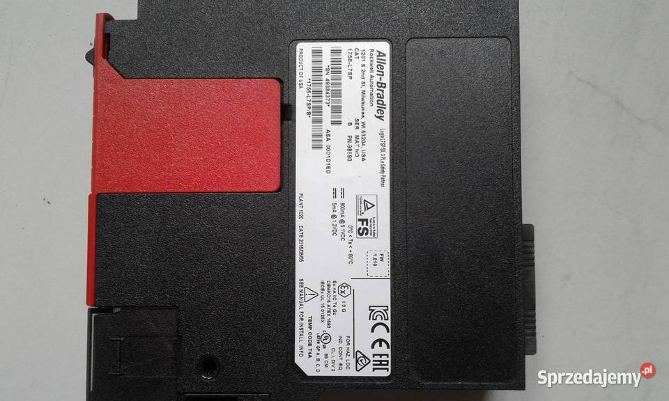 Allen Bradley CAT 1756L7SP Biznes i Przemysł Olsztyn