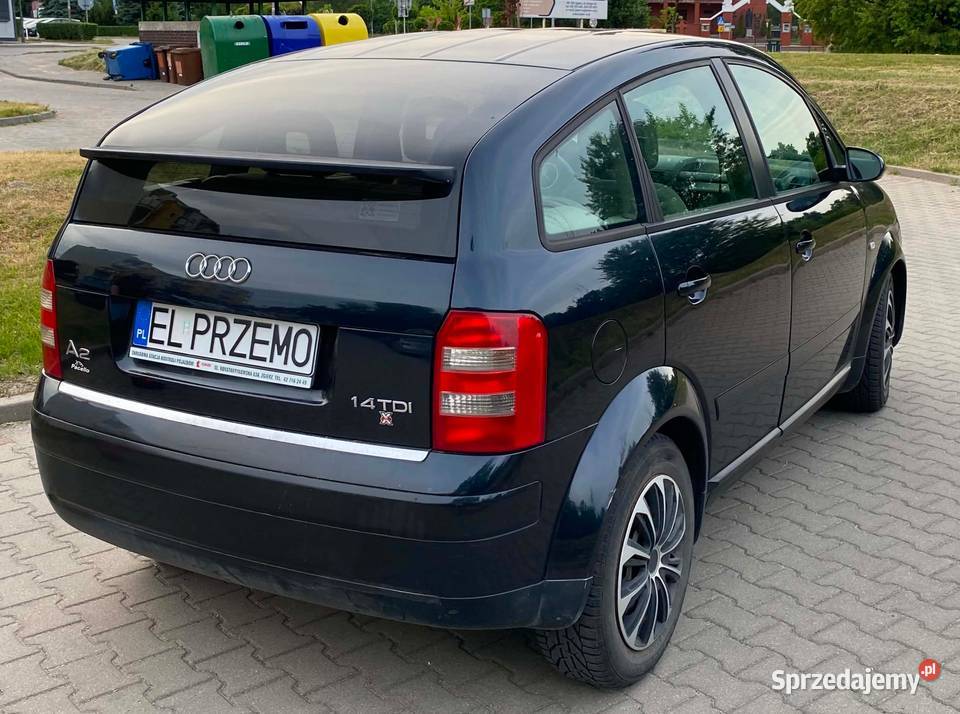 Audi A2 stan ładny zadbany Auto wiadomo bez rdzy manualna A2 Zgierz