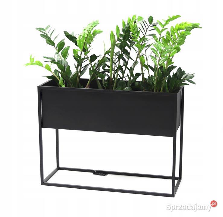 Kwietnik Metalowy Stojak Donica 60x80x30
