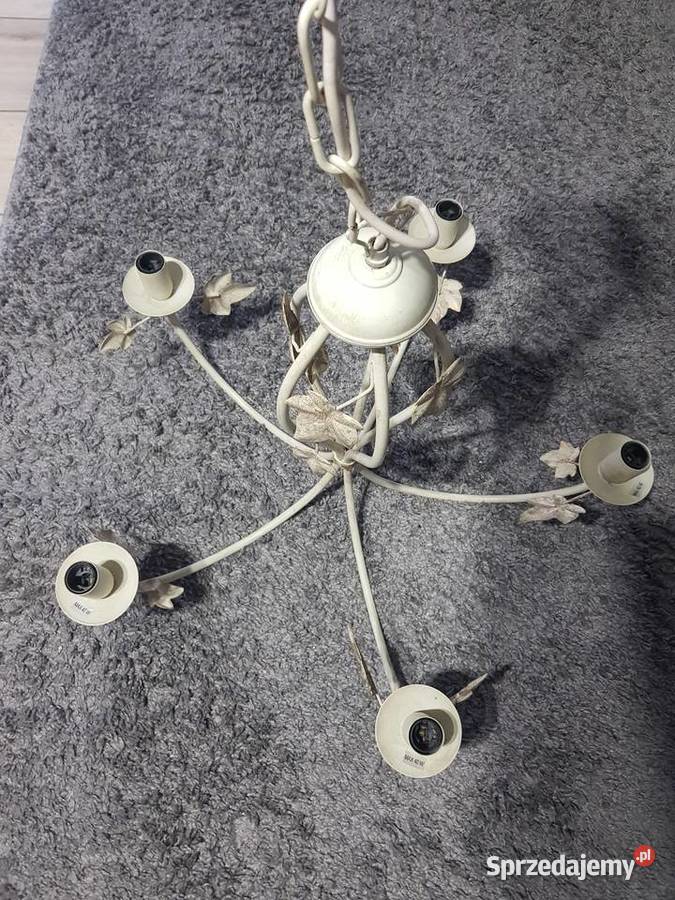 Żyrandol piecioramienny Wola Podłężna