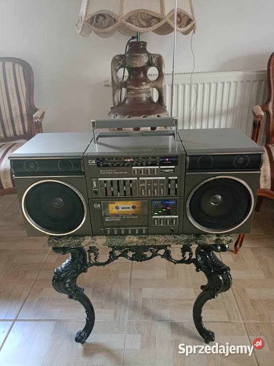 Zabytkowy Radiomagnetofon SANYO C4 Japan Vintage wielkopolskie