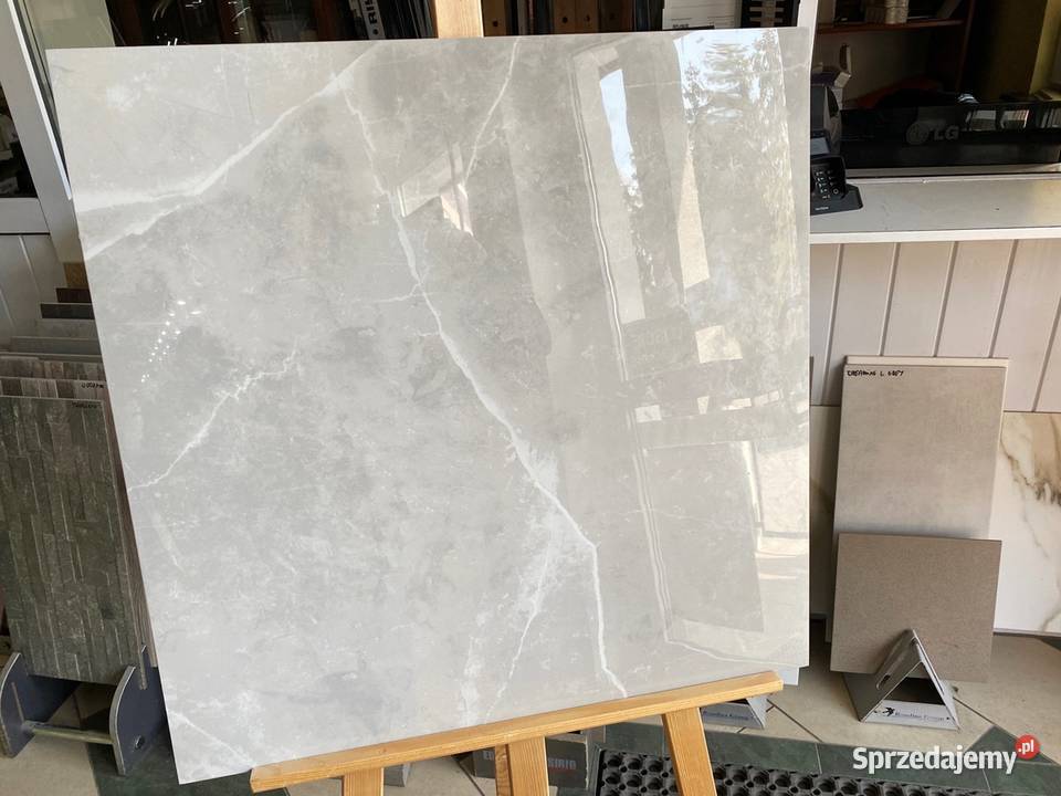 płytka 60x60 Poler Stone Marble Lux Silver Zakopane