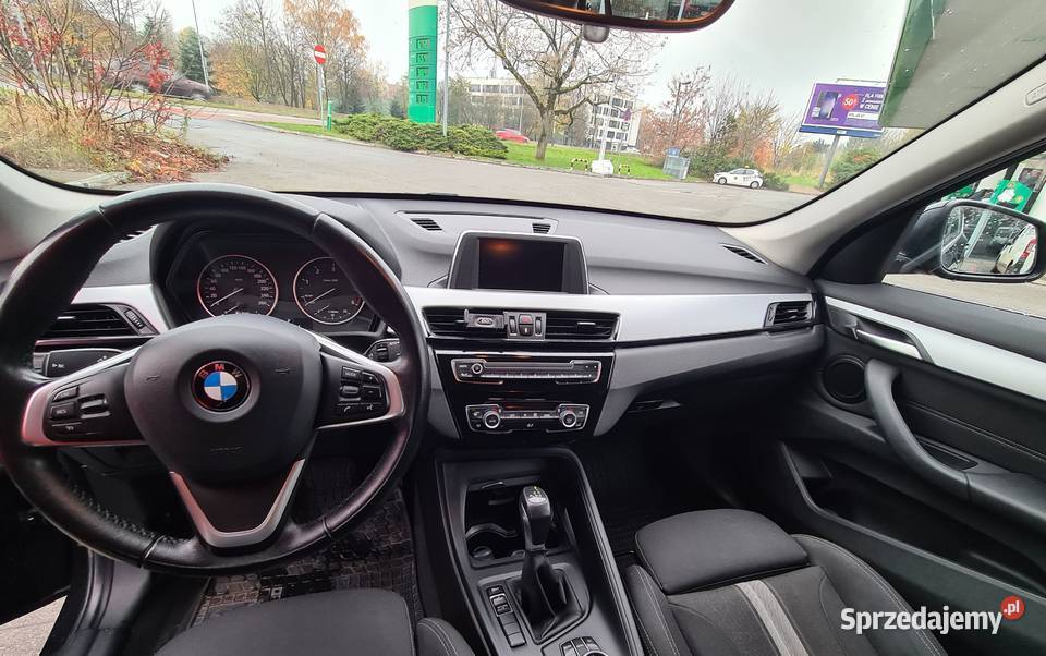 BMW X1 20d Euro6 automat 2 właściciel niski nieuszkodzony Kraków