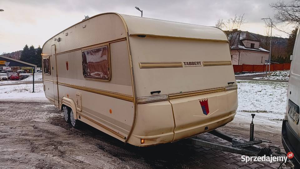 Przyczepa kempingowa campingowa kemping OKAZJA Międzybrodzie Bialskie